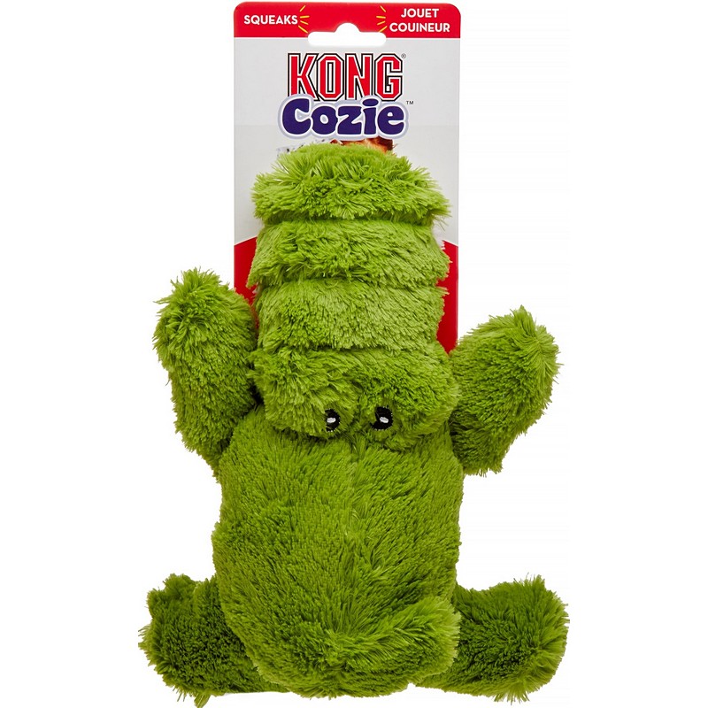 Cozie Alligator Squeaky Dog Toy