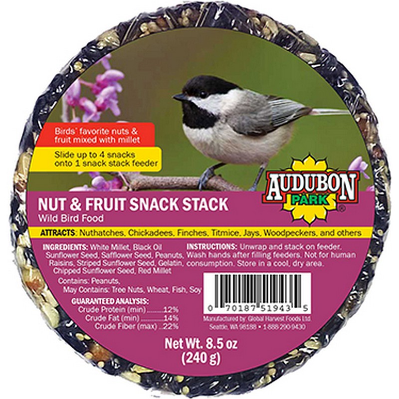 Audubon Park Nut & Fruit Snack Stack