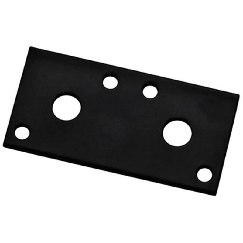 Black Mending Plate 3"x1.3"