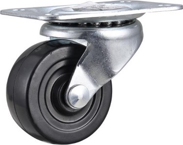 Soft Rubber Caster 2.5 in 100 lb