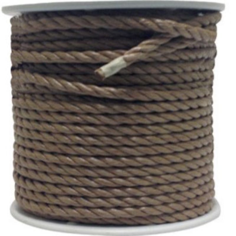 Brown Poly Rope 0.5" x 300 ft