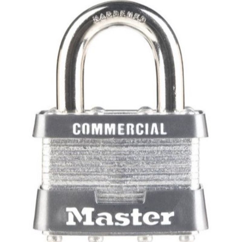 Master Lock Steel Double Locking Padlock 1 5/16 x 1"