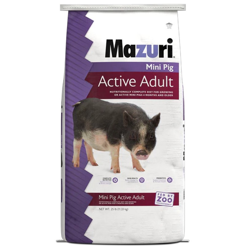 Purina Mazuri Mini Pig Active Adult 25 lb