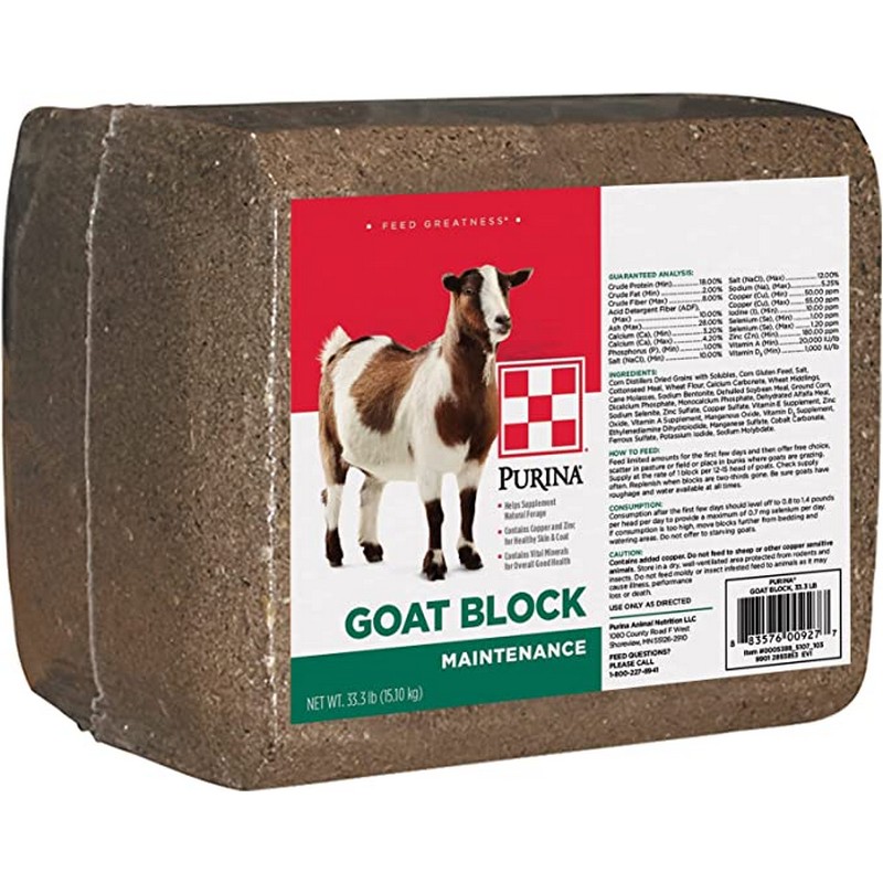 Purina Goat Block 33.3 lb