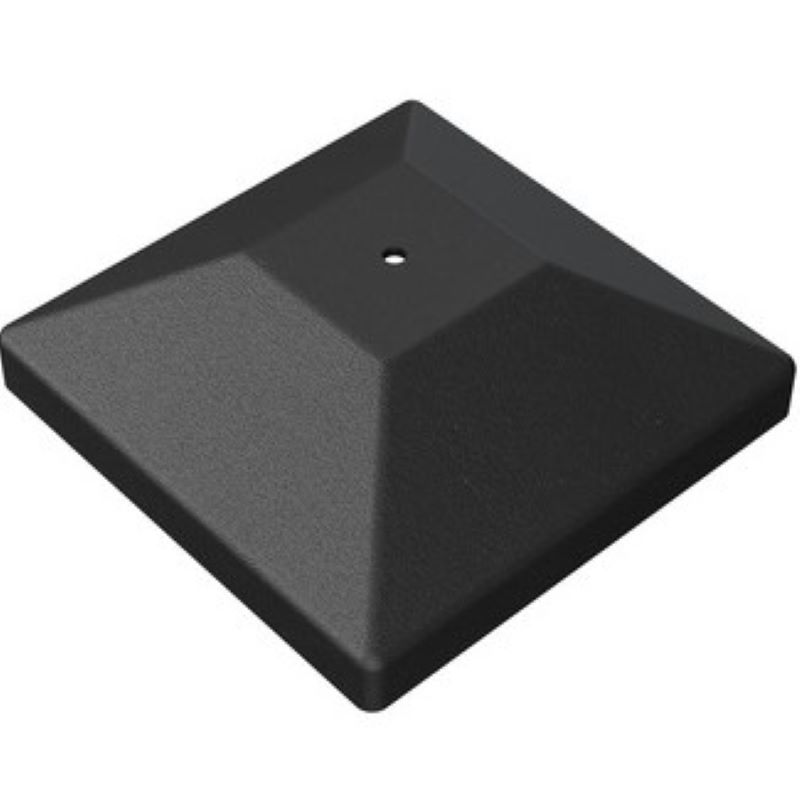 Black Plastic Post Cap 4 x 4 in