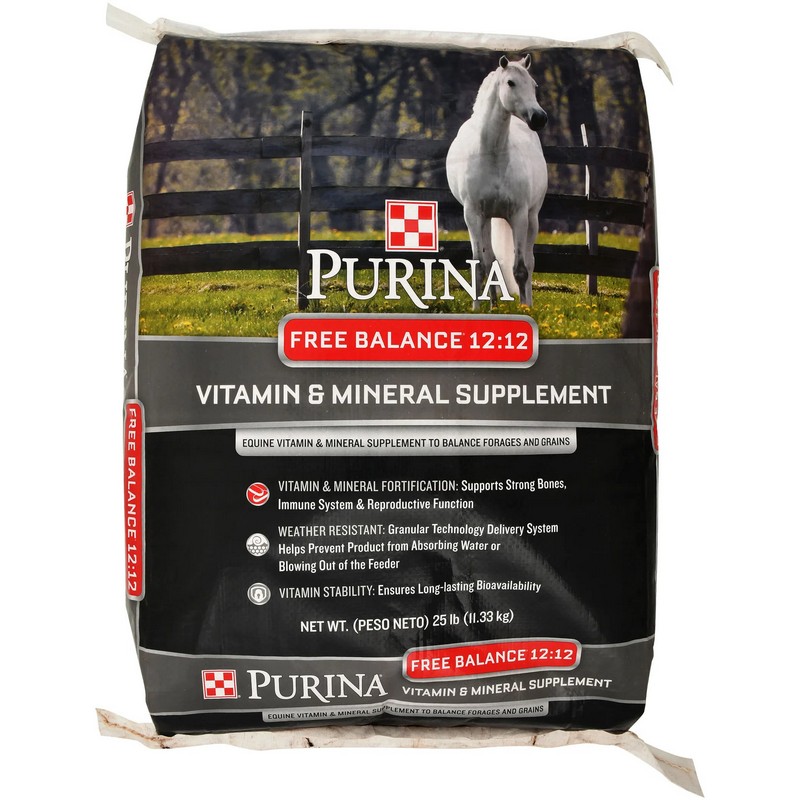 Purina Free Balance 12:12 Vitamin & Mineral Supplement 25 lb