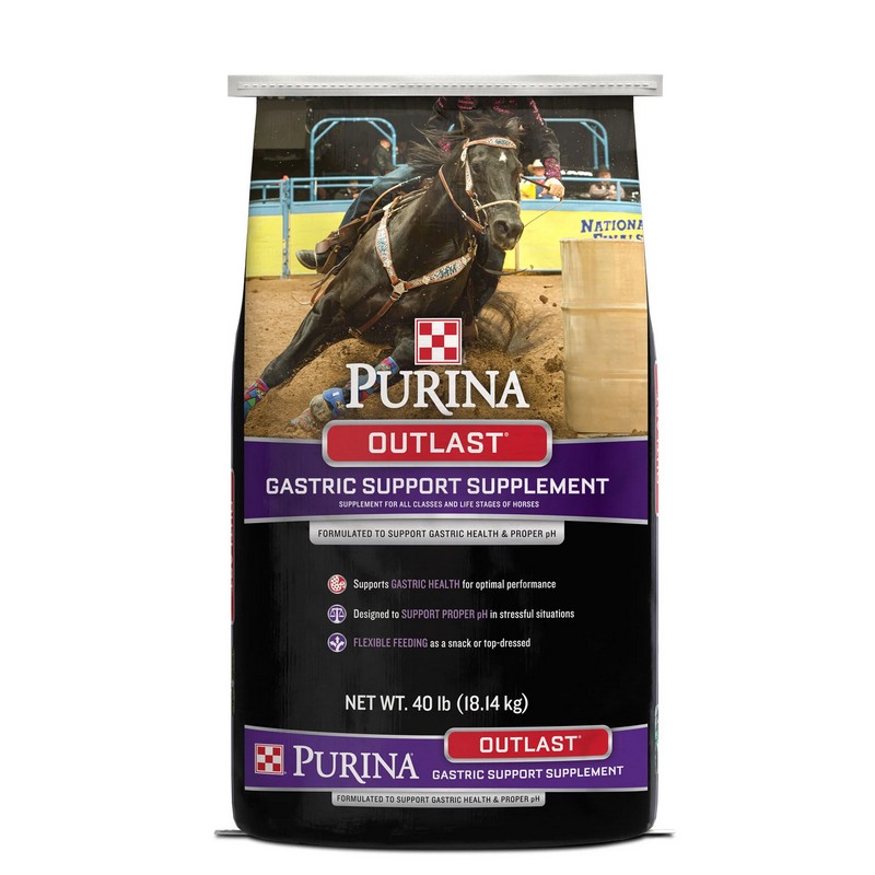 Purina Outlast Gastric Support Horse Supplement 40 lb