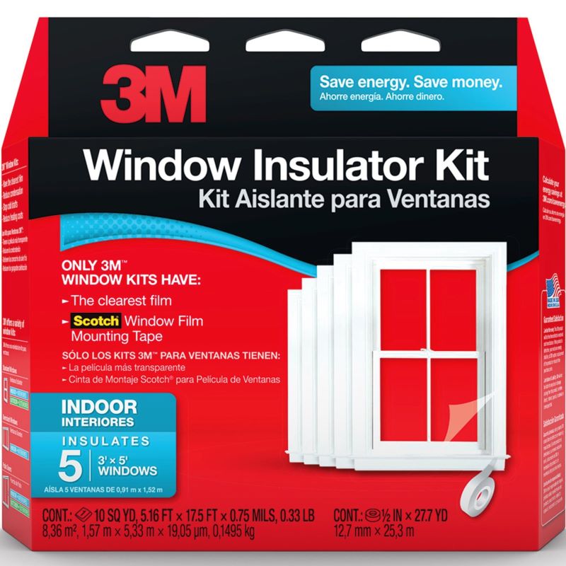Window Clear Insulation Kit 36 x 60"