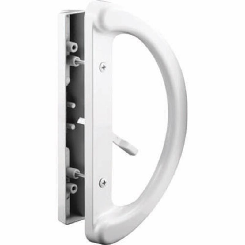 Painted Aluminum Thick Door Handle Set 1.5-1.75 in