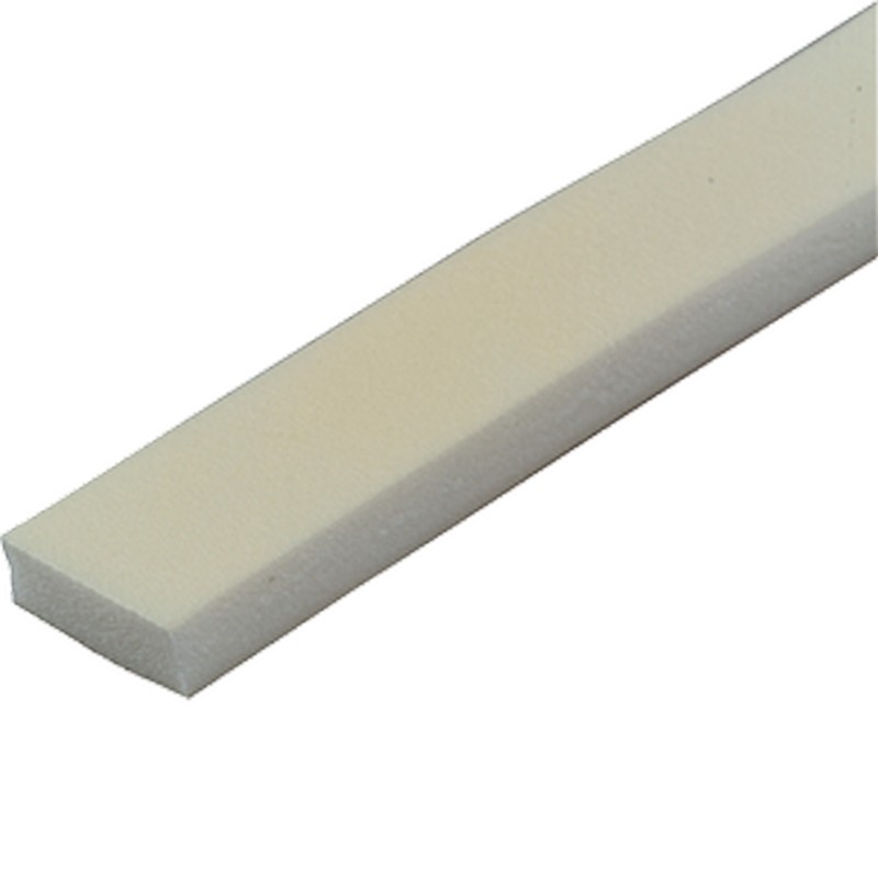 Foam Beige Weatherstrip 1-3/8"x1/2"x42"
