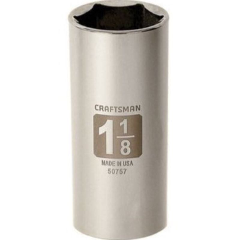 Craftsman 6 Point Deep Socket 1/2"x1-1/8"