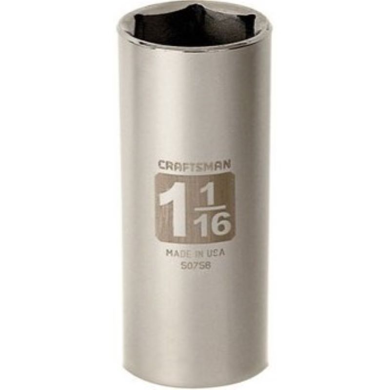 Craftsman 6 Point Deep Socket 1/2"x1-1/16"