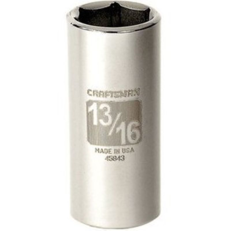 Craftsman 6 Point Deep Socket 3/8"x13/16"