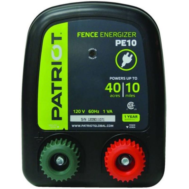 Patriot PE10 Fence Energizer