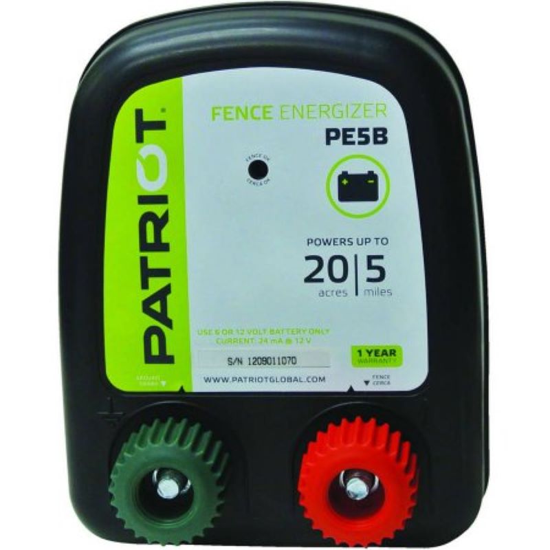 Patriot PE5B Fence Energizer