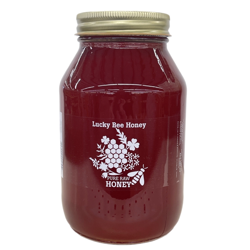 Lucky Bee Honey Raw Quart