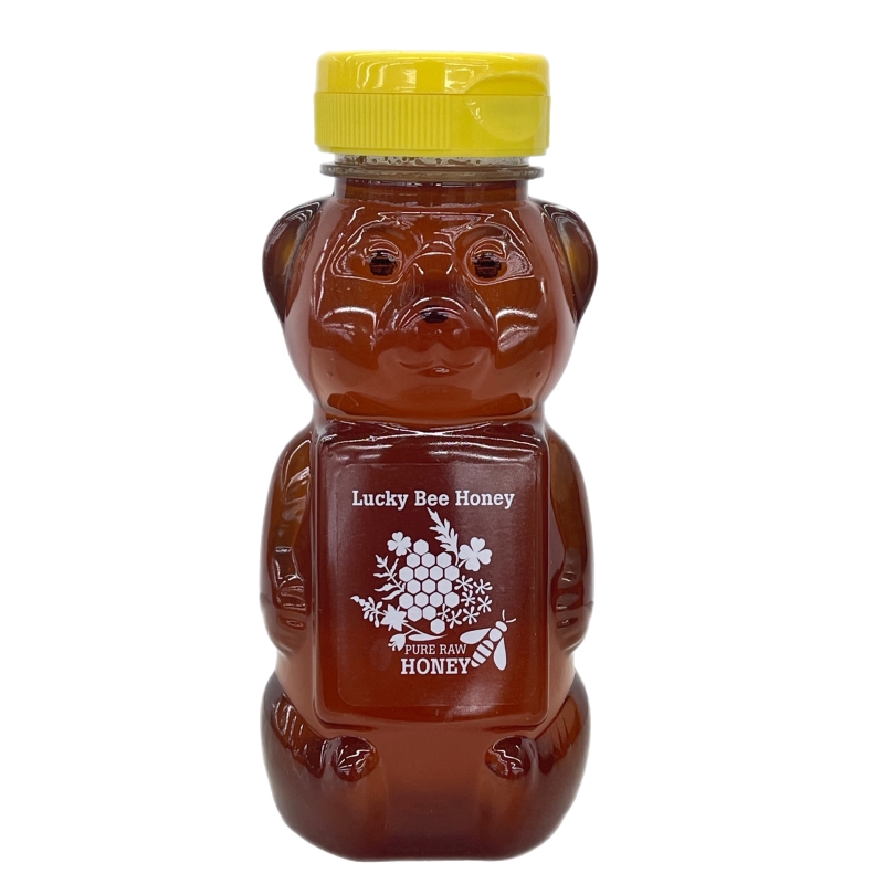 Lucky Bee Honey Bear 12 oz