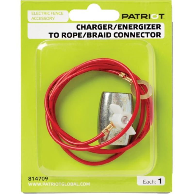 Patriot Charger/Energizer to Rope/Braid Connector