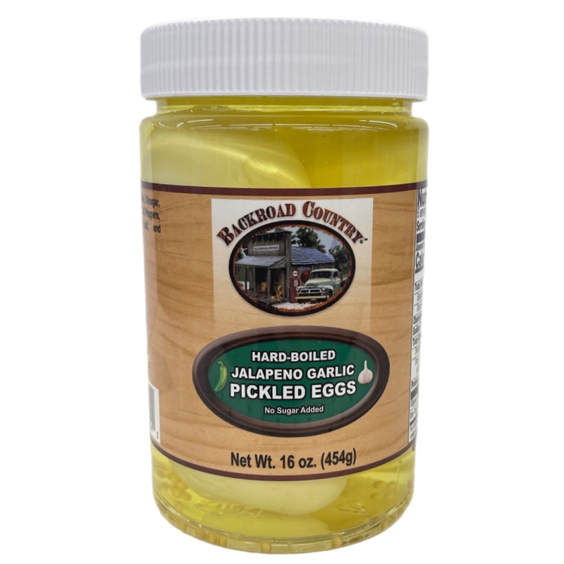 Jalapeno Garlic Pickled Eggs 16 oz