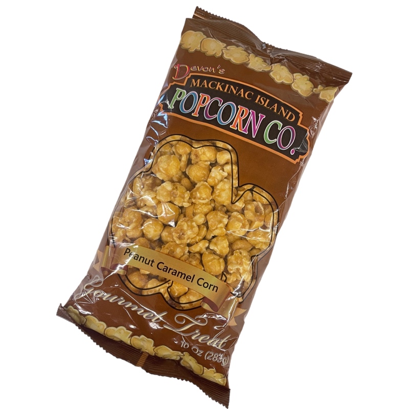 Devon's Popcorn Peanut Caramel Corn 10 oz