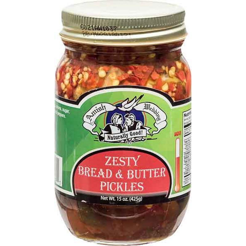 Zesty Bread & Butter Pickles 15 oz