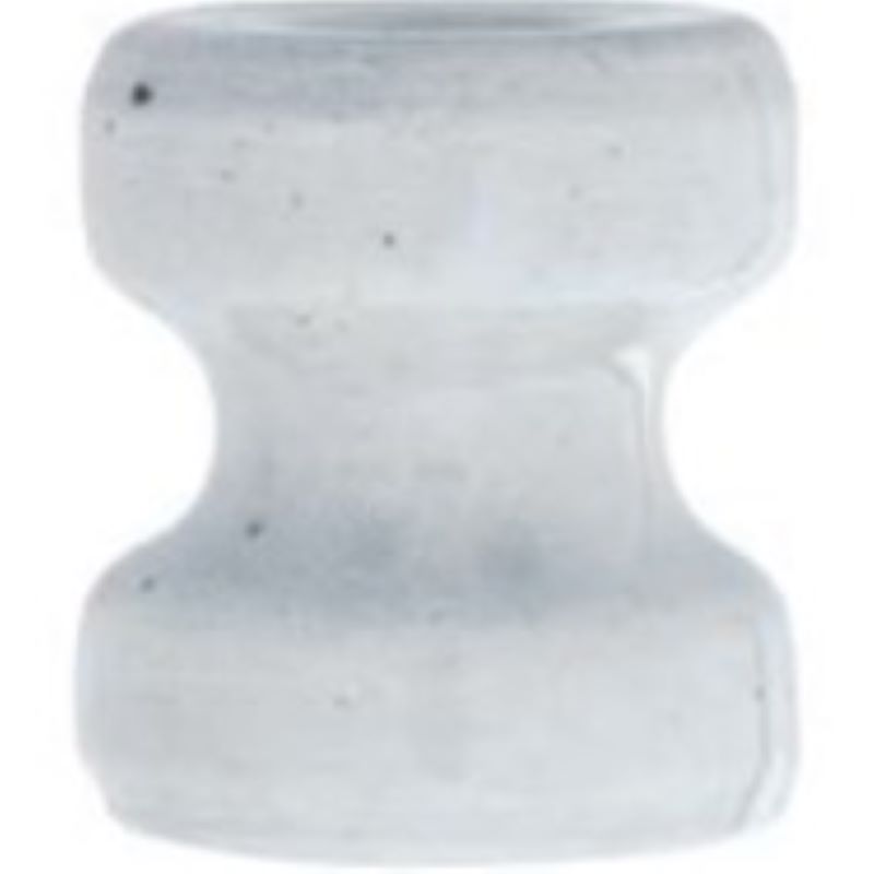 Small Corner/End Post Porcelain Insulator