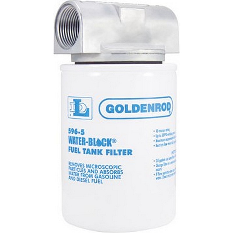 Goldenrod Water Block Fuel Filter 25 GPM