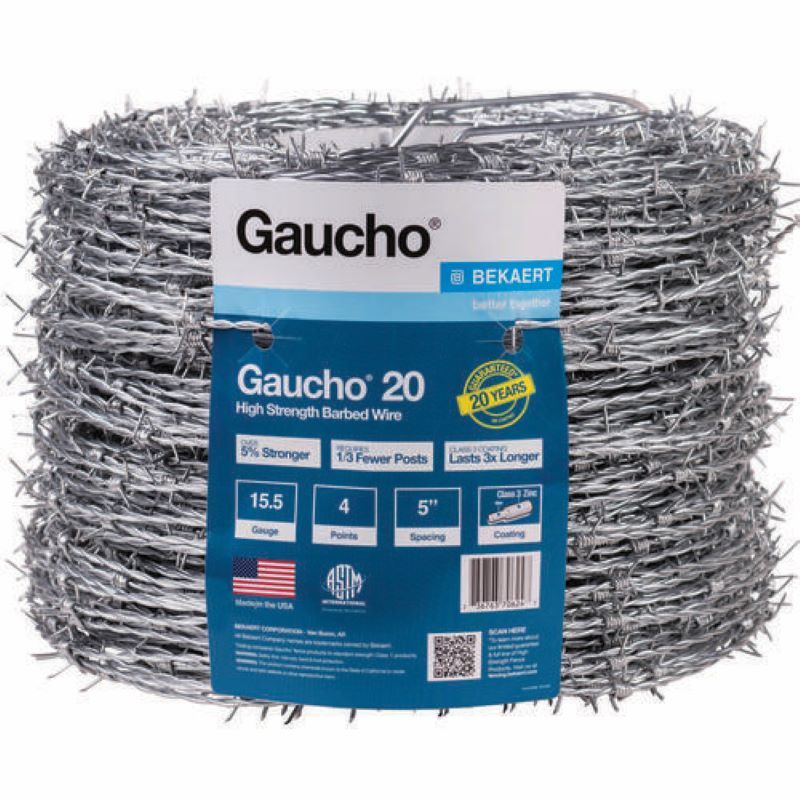 Gaucho Barbedwire 15.5 ga 1320 ft