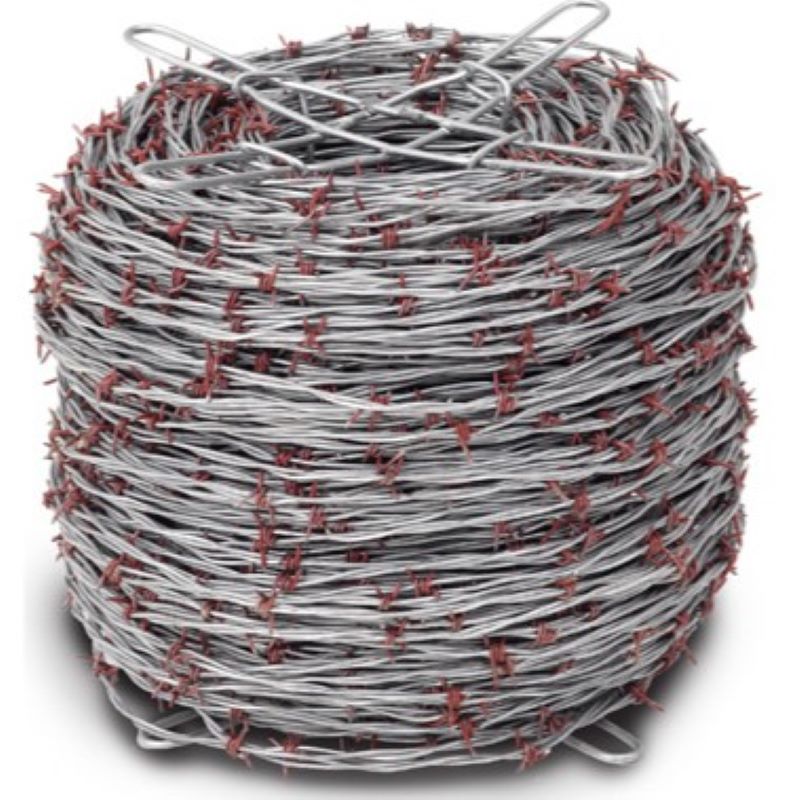 Galvanized Steel Barbed Wire Roll 12.5 ga 1320 ft