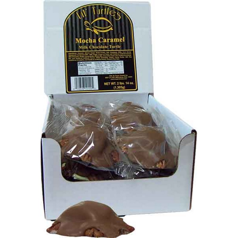 Mocha Caramel Milk Chocolate Turtle 1.9 oz