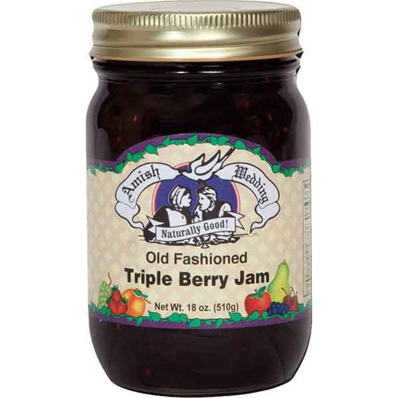 Triple Berry Jam 18 oz