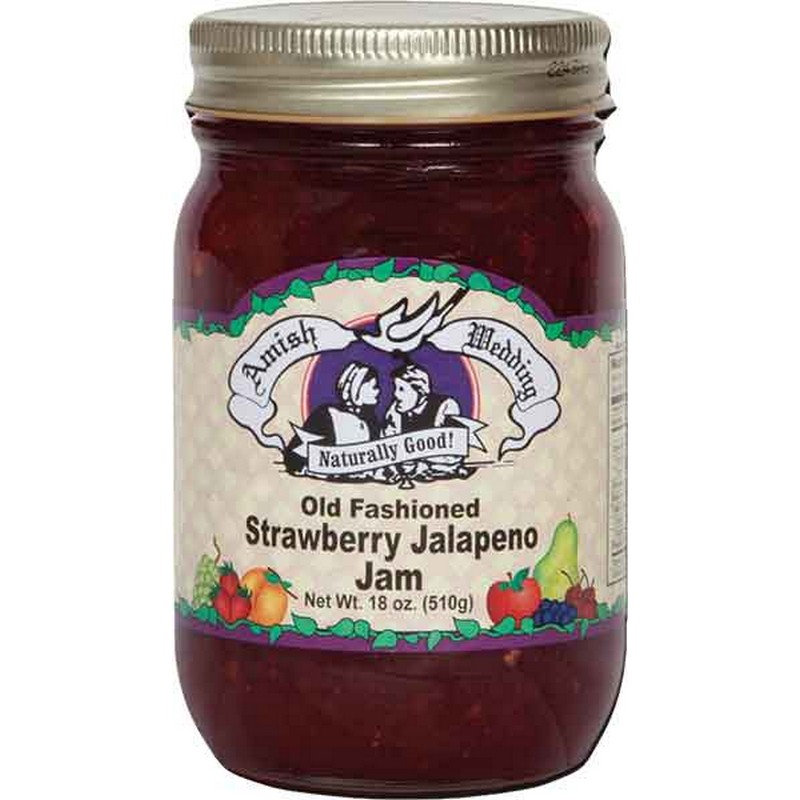 Strawberry Jalapeno Jam 18 oz