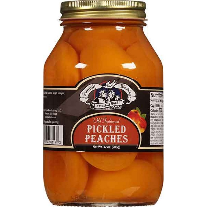 Pickled Peaches 32 oz