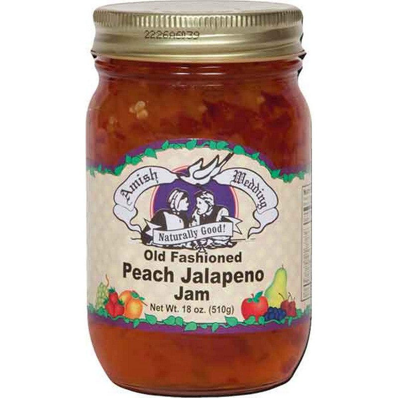 Peach Jalapeno Jam 18 oz