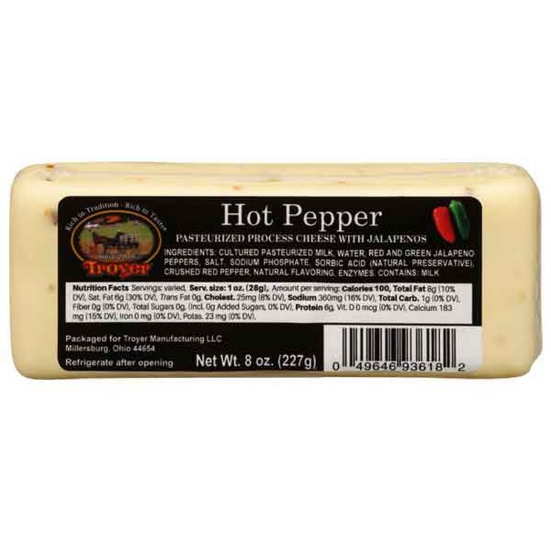 Hot Pepper Cheese 8 oz