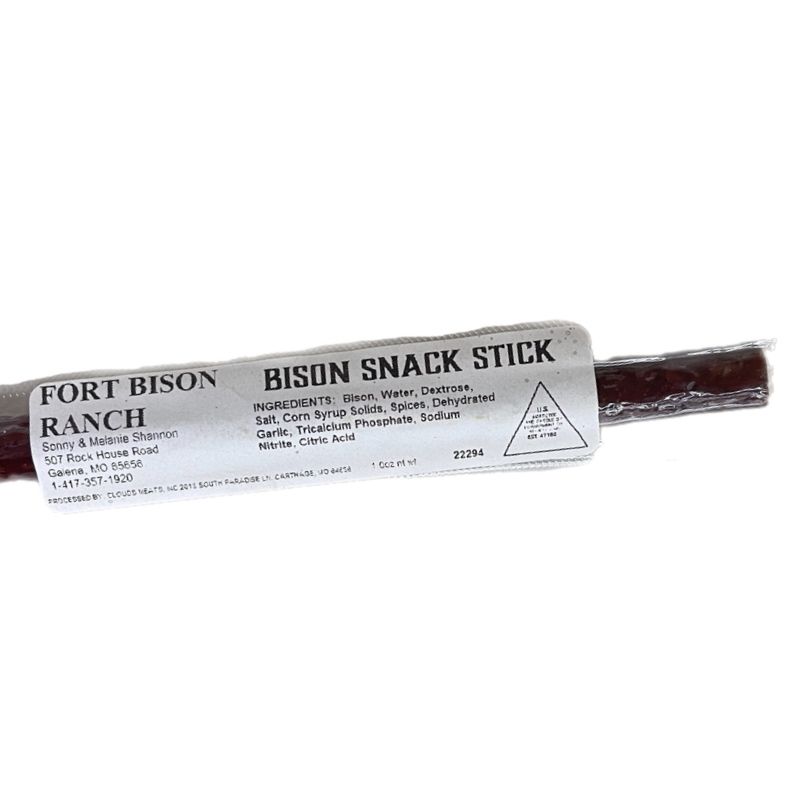 Fort Bison Ranch Snack Stick 1 oz