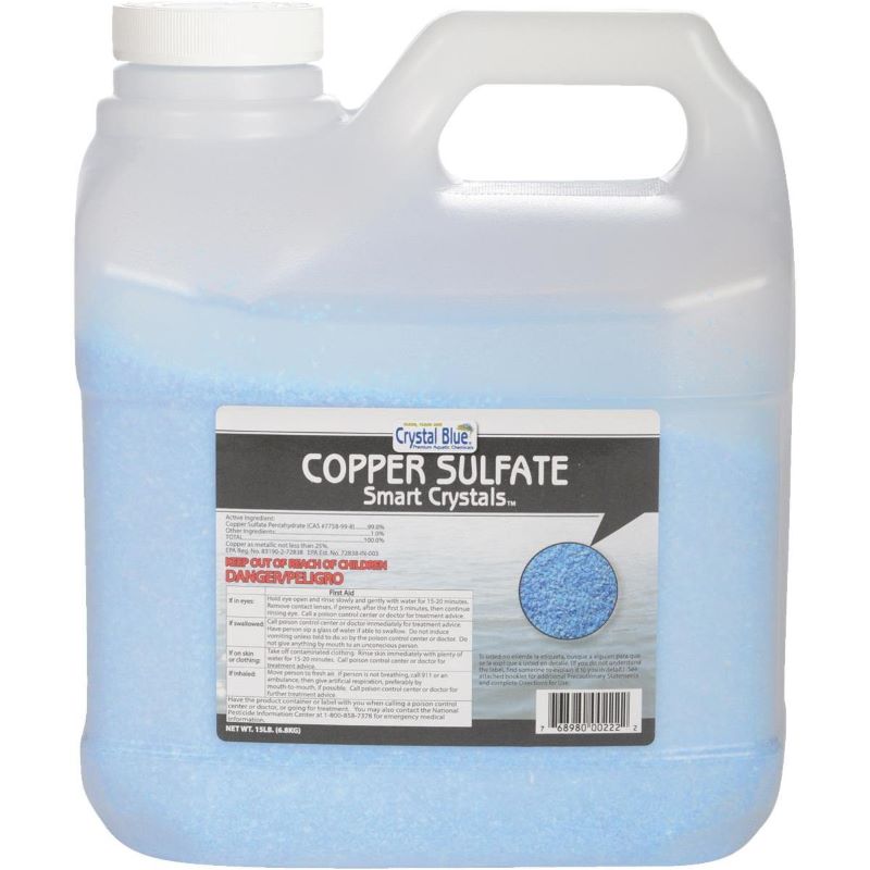 Crystal Blue Copper Sulfate 15 lb