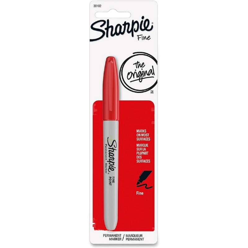 Sharpie Marker Fine Tip Red