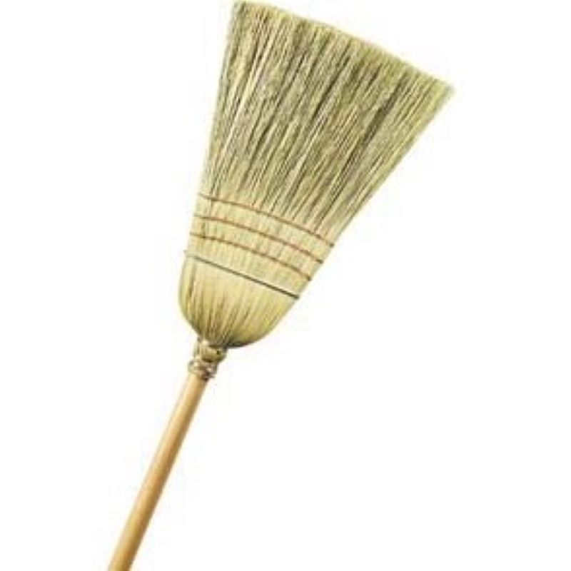 Broomcorn/Yucca Bristle Warehouse Broom 11 in