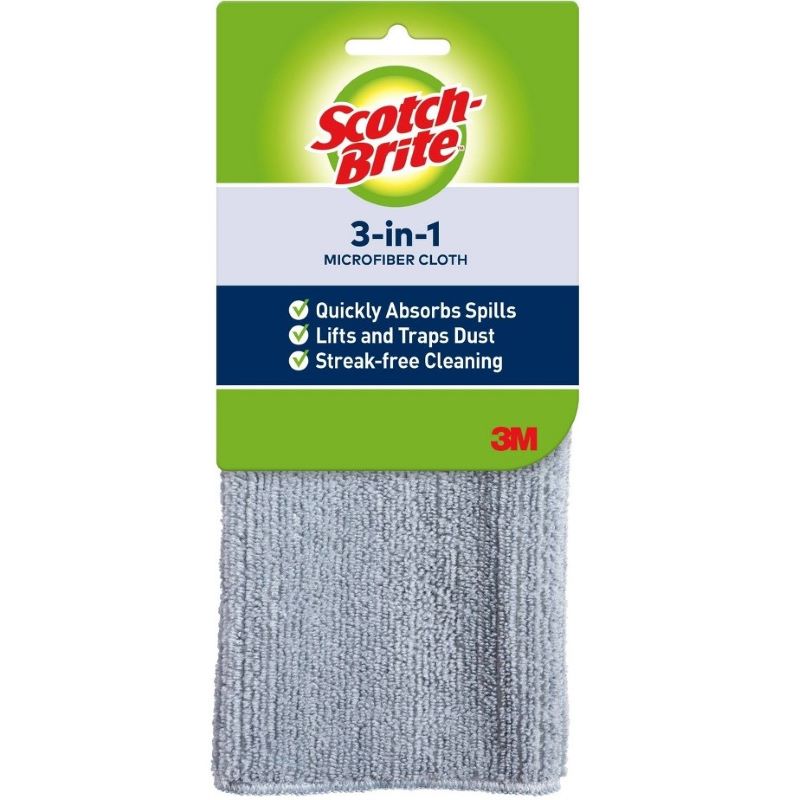 3-in-1 Microfiber Cleaning Cloth