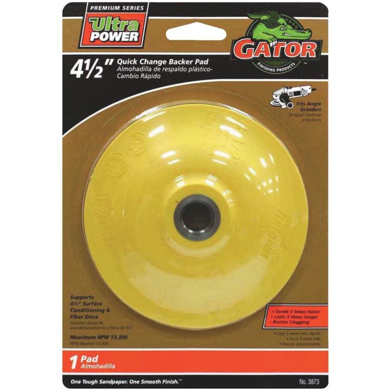 Gator Quick Change Backer Pad 4-1/2"