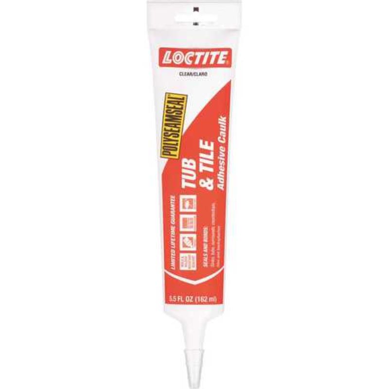 Loctite Tub & Tile Adhesive Caulk 5 oz