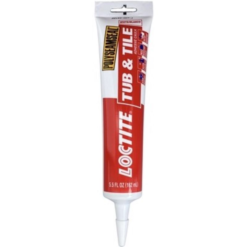 Loctite Tub & Tile Adhesive Caulk 5.5 oz