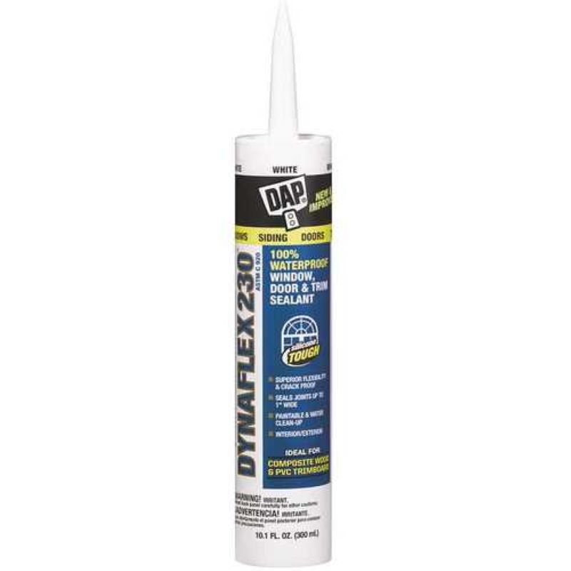 DAP Premium White Elastomeric Sealant 10 oz