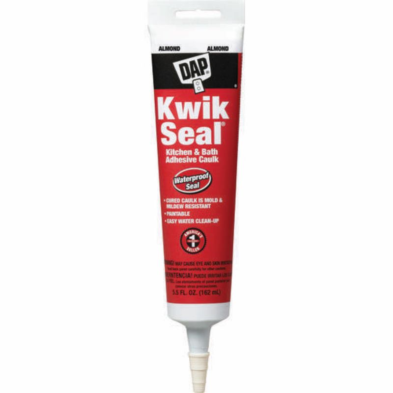 DAP Almond Kitchen & Bath Adhesive Caulk 5.5 oz