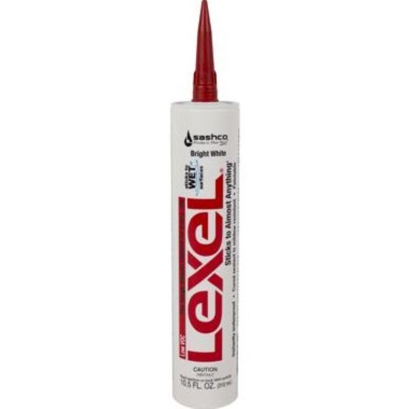 Lexel White Advanced Polymer Caulk Sealant 10.5 oz