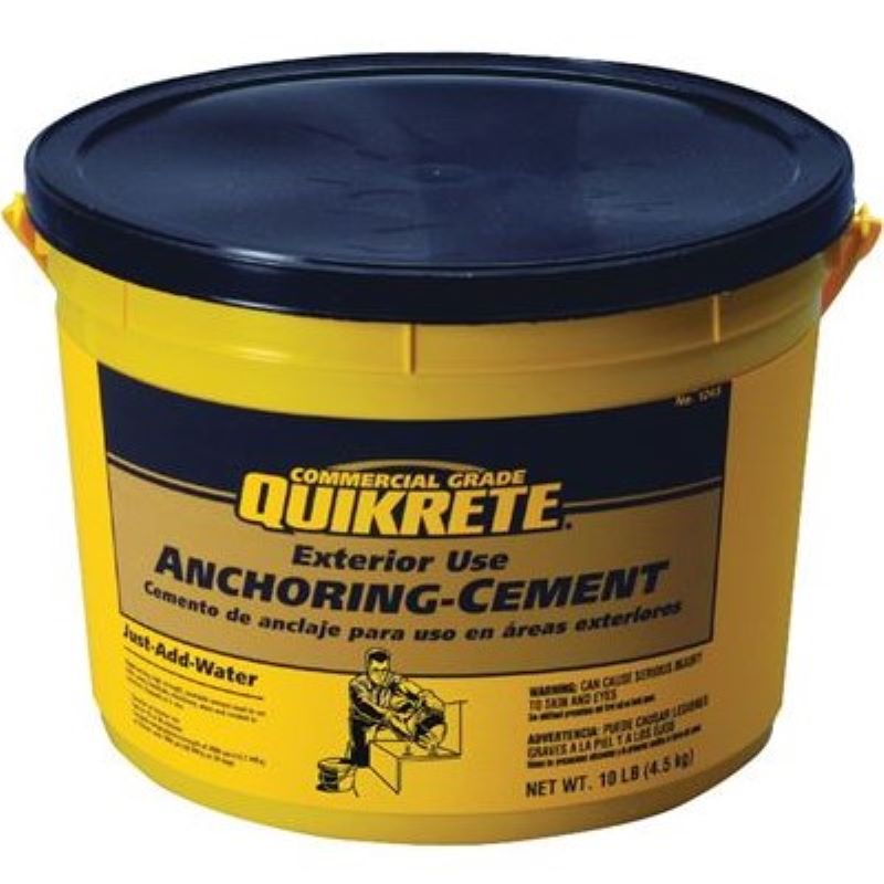 Quickrete Brown/Gray Anchoring Cement 10 lb