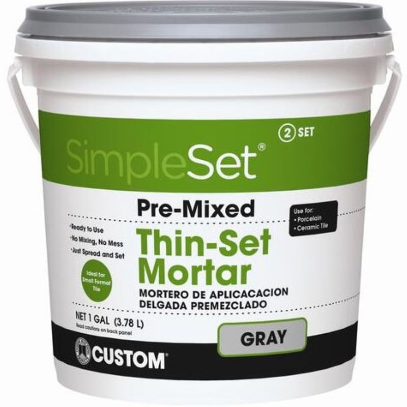 Gray Thin-Set Mortar 1 gal