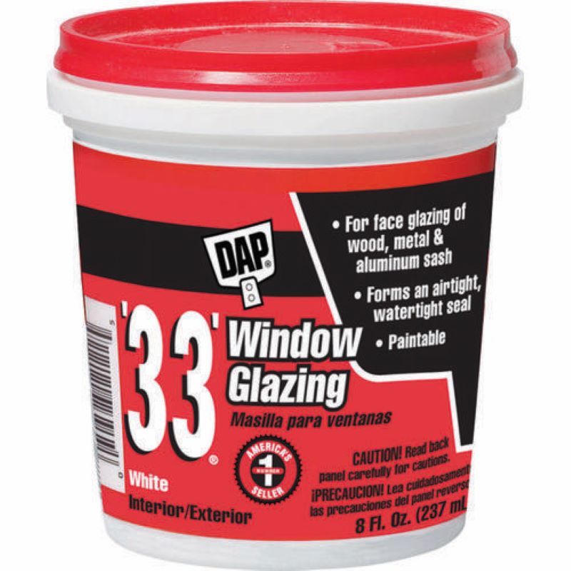 DAP White Window Glazing Paste 8 oz