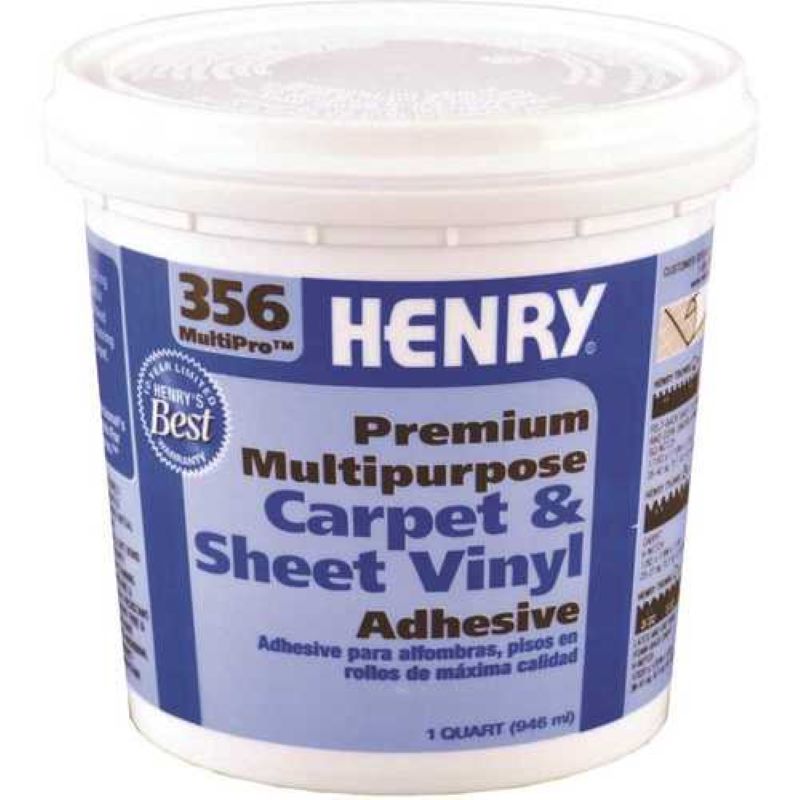 Henry Premium Multi-Purpose Carpet & Sheet Vinyl Adhesive 1 qt
